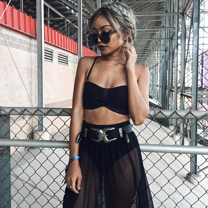 Mono Block Rimless PC Color Tone Lens Sunglasses
