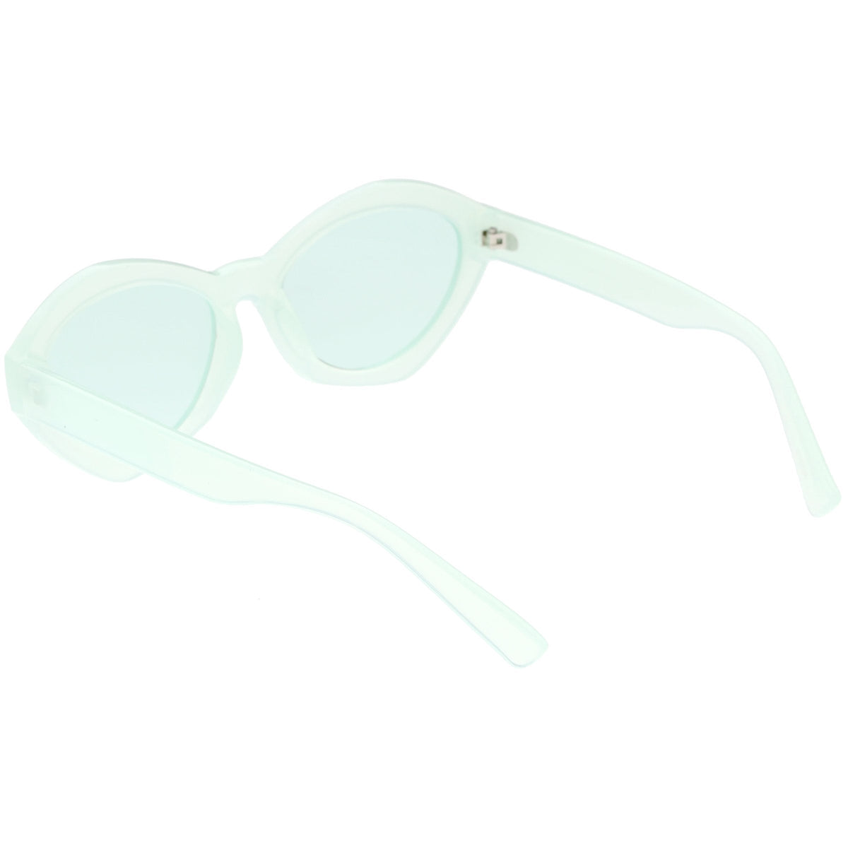 Retro Colorful Translucent Color Tone Oval Sunglasses C623