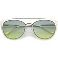 Women's Oversize Laser Cut Cat Eye Sunglasses C207