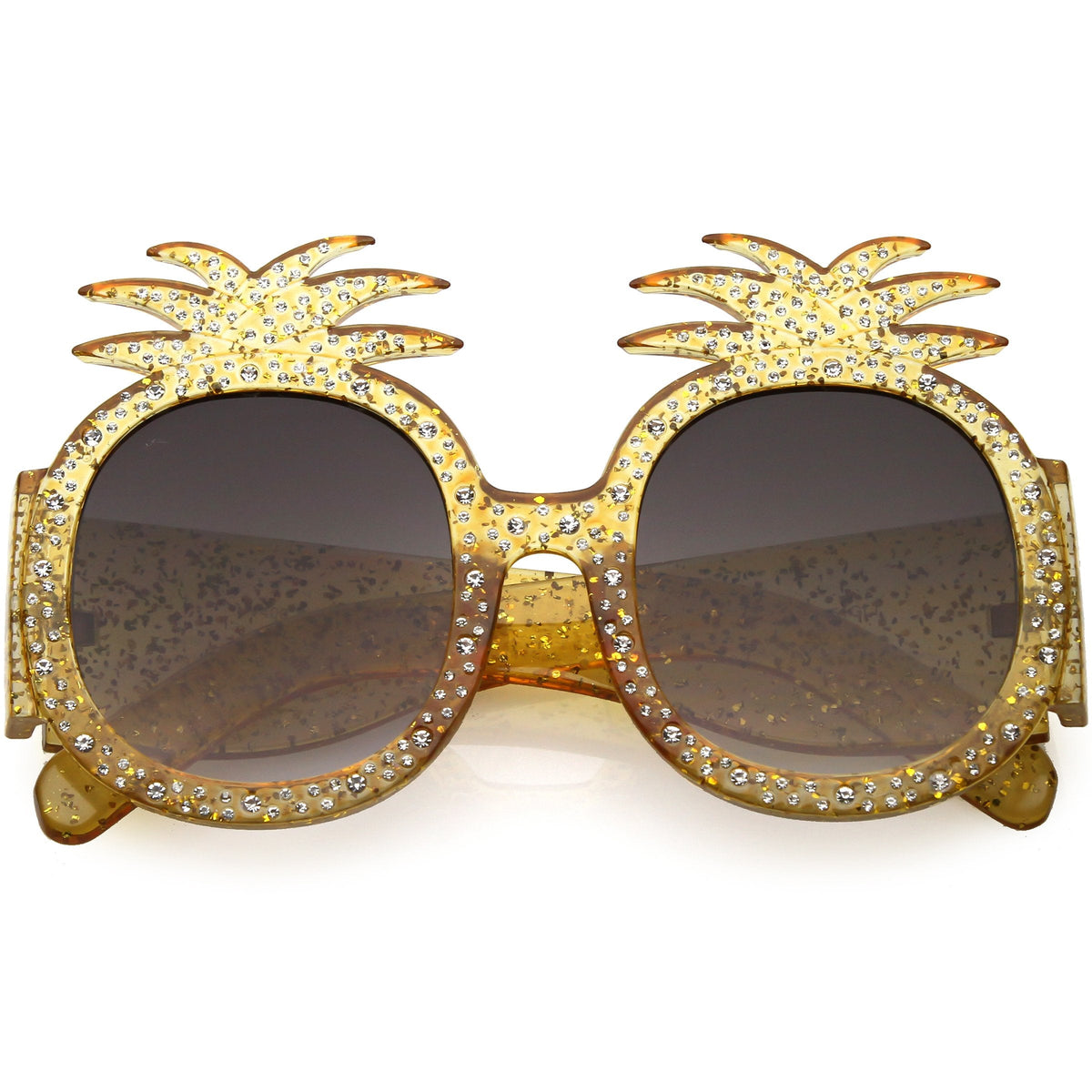 Festival Handmade Novelty Rhinestone Pineapple Sunglasses C608