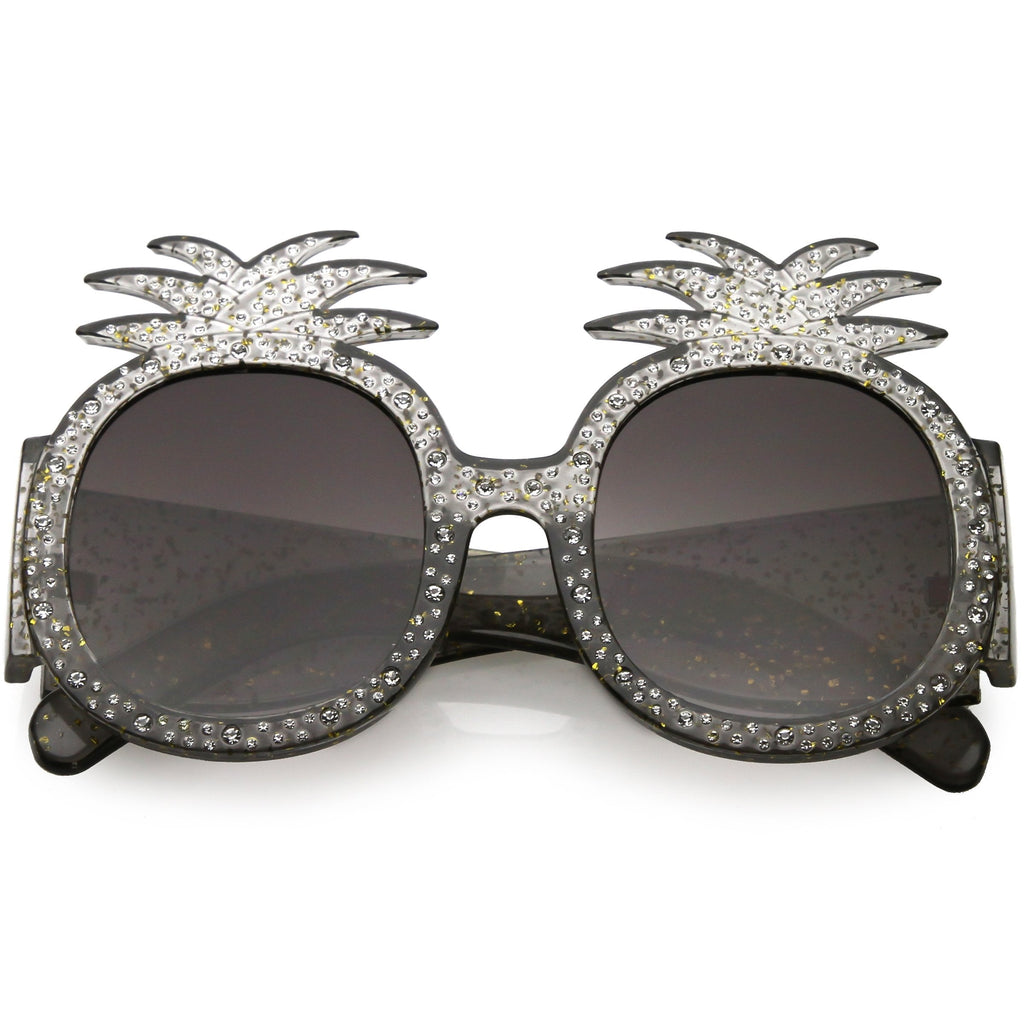 Festival Handmade Novelty Rhinestone Pineapple Sunglasses C608