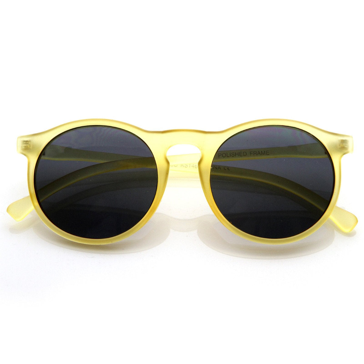 Unique Indie Vintage Key Hole P3 Round Sunglasses 8587
