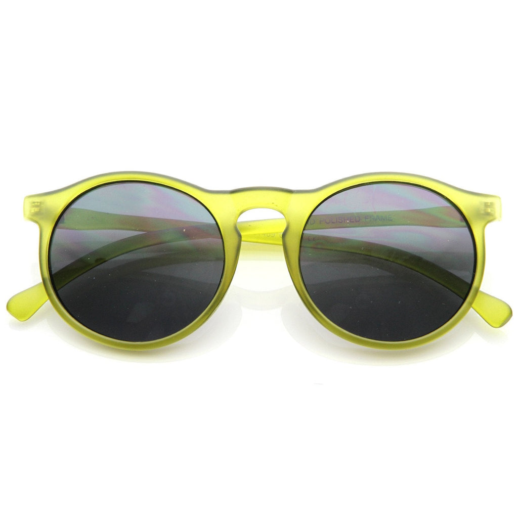Unique Indie Vintage Key Hole P3 Round Sunglasses 8587