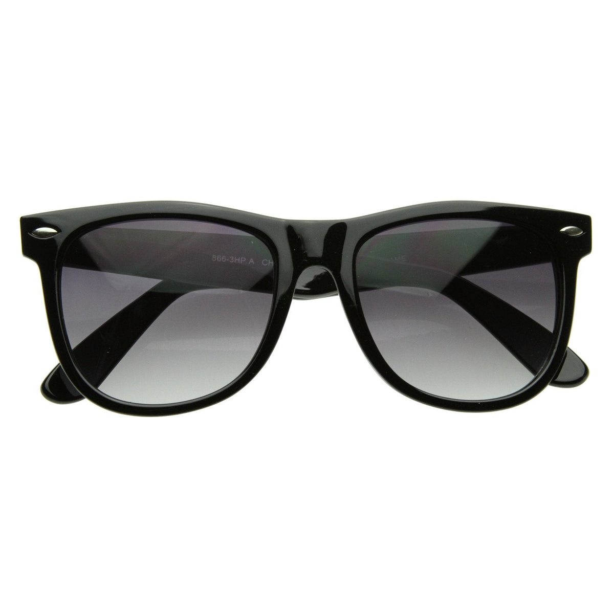 Retro Large Horned Rim Classic Sunglasses 2374 54mm