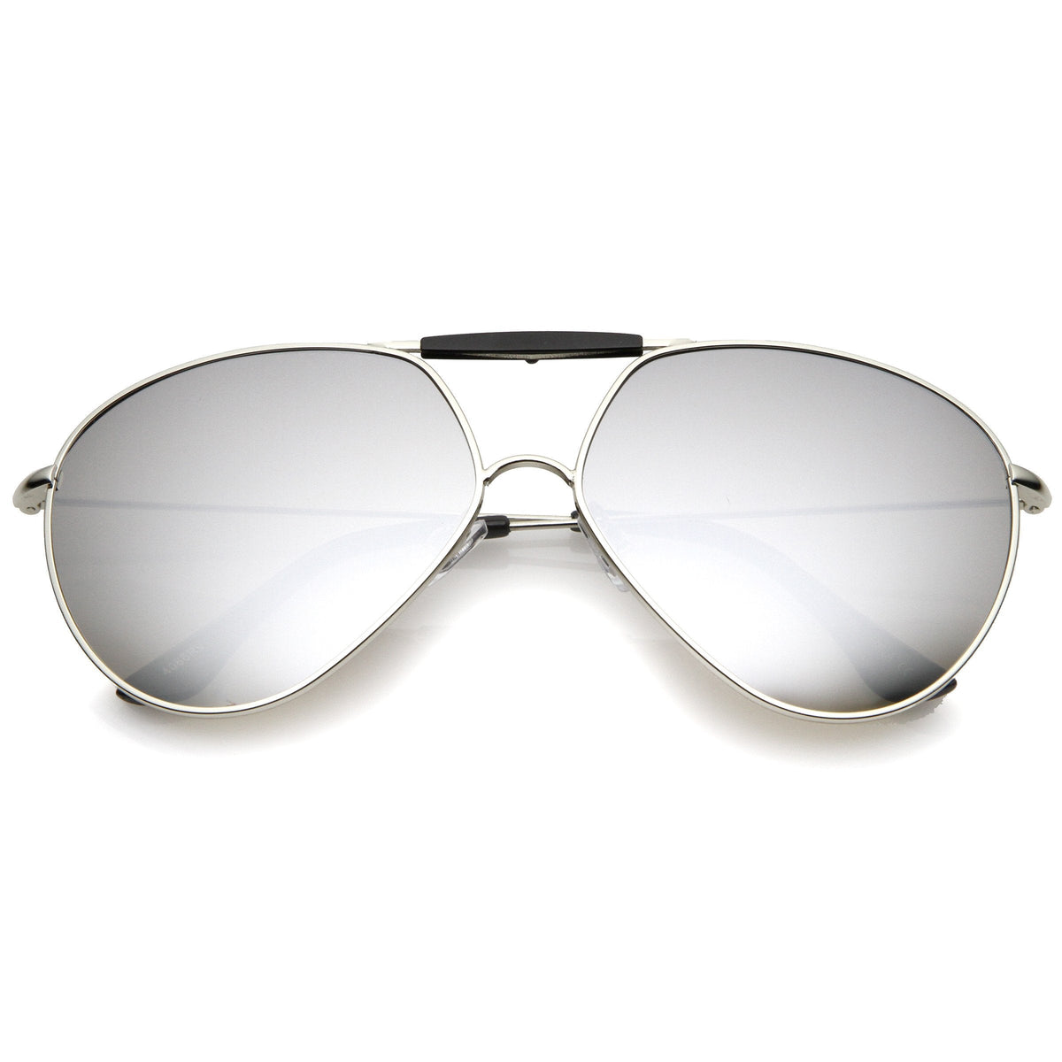 Retro Modern Oversize Flat Lens Aviator Sunglasses A735