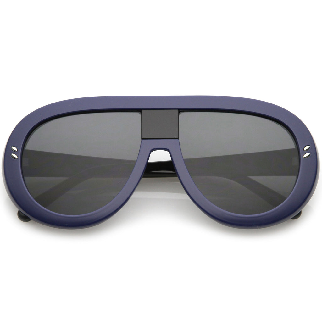 Oversize Bold Retro Modern Disco Aviator Sunglasses C288