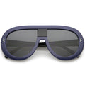 Oversize Bold Retro Modern Disco Aviator Sunglasses C288