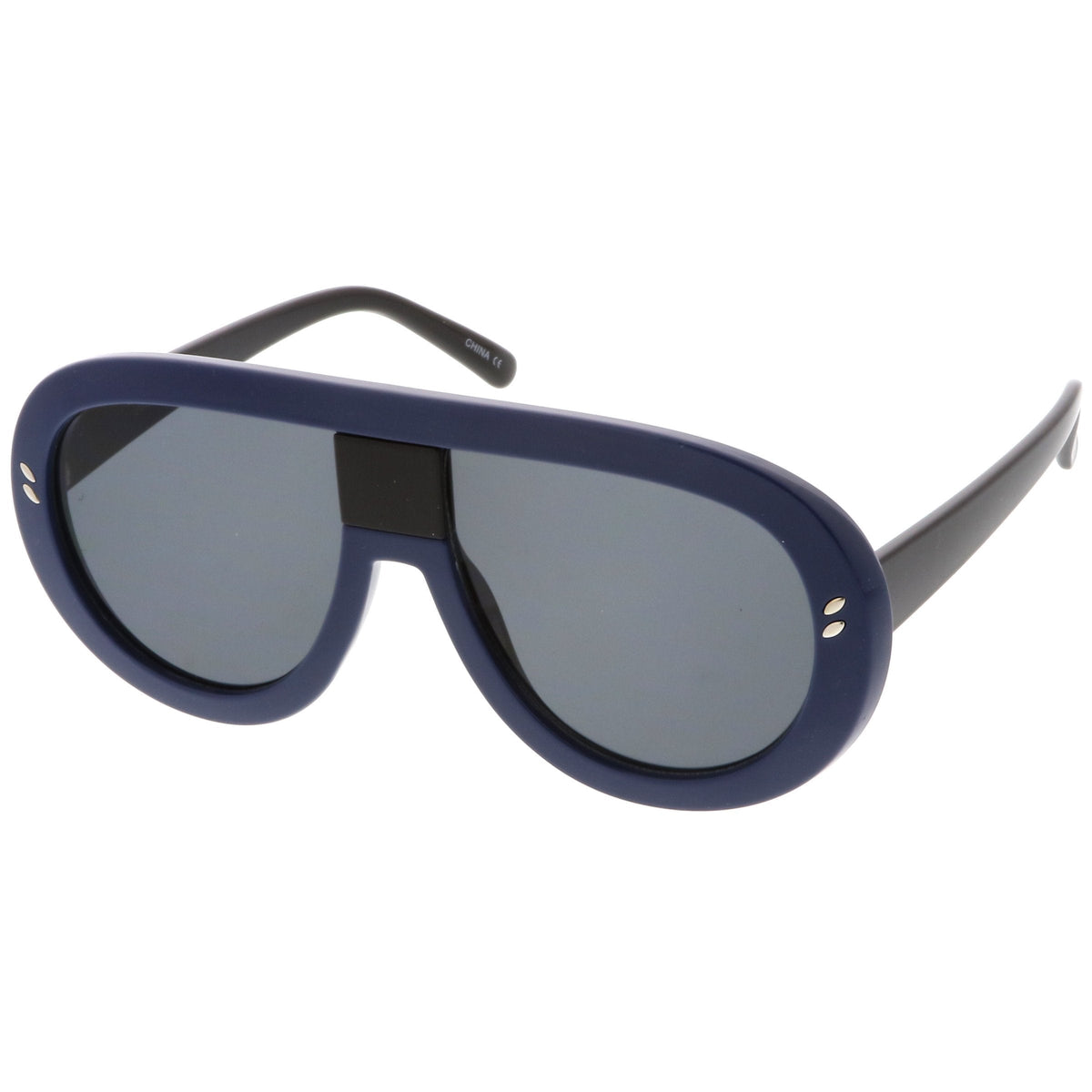 Oversize Bold Retro Modern Disco Aviator Sunglasses C288