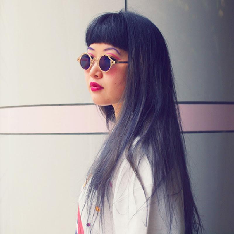 Vintage Inspired Steampunk Round Chain Frame Sunglasses 9579