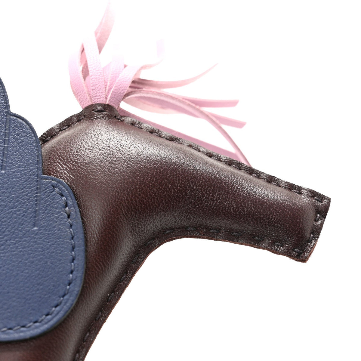 Milo Lambskin Grigri Rodeo Pegase Horse Bag Charm MM Rouge Sellier Mauve Sylvestre Bleu Saphir
