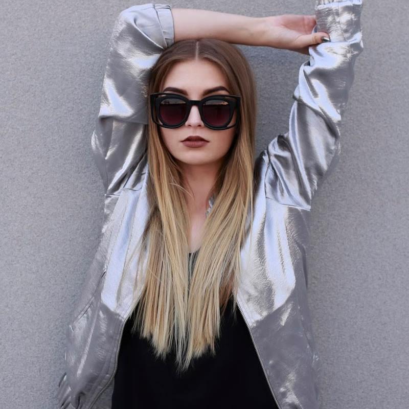 Unique Double Frame Square Womens Fashion Sunglasses 9417
