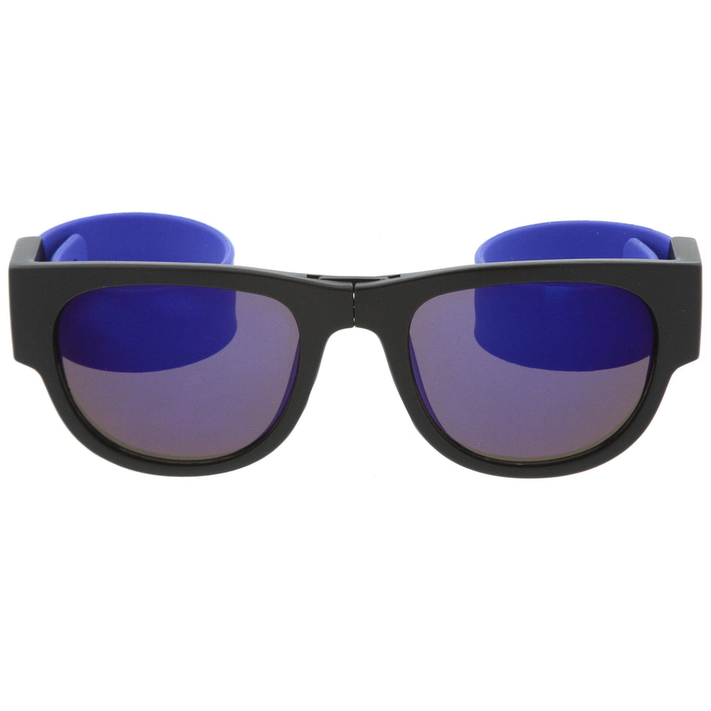 Novelty Folding Rubber Snap Arms Sunglasses C139