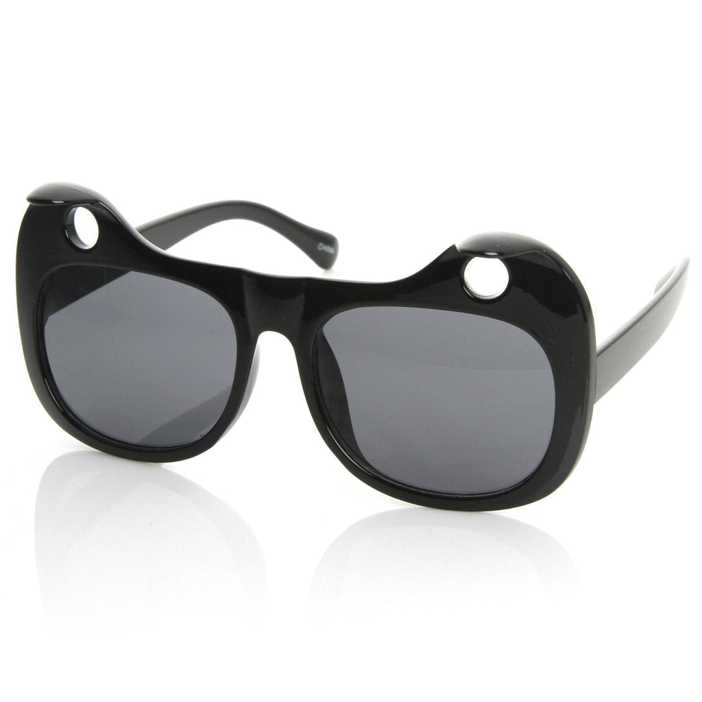 Popular Womens Designer Fashion Cat Ears Sunglasses 8577