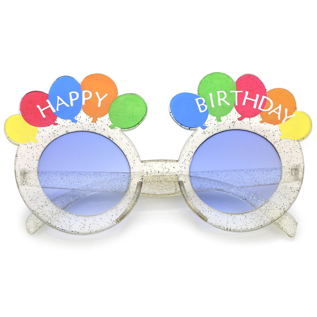 Novelty Round Happy Birthday Party Balloons Sunglasses C169