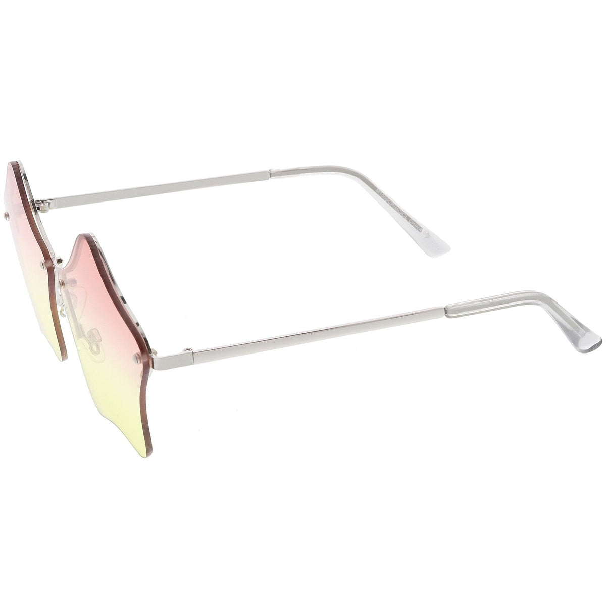 Women's Novelty Cute Twin Stars Color Tone Sunglasses Glasses C631