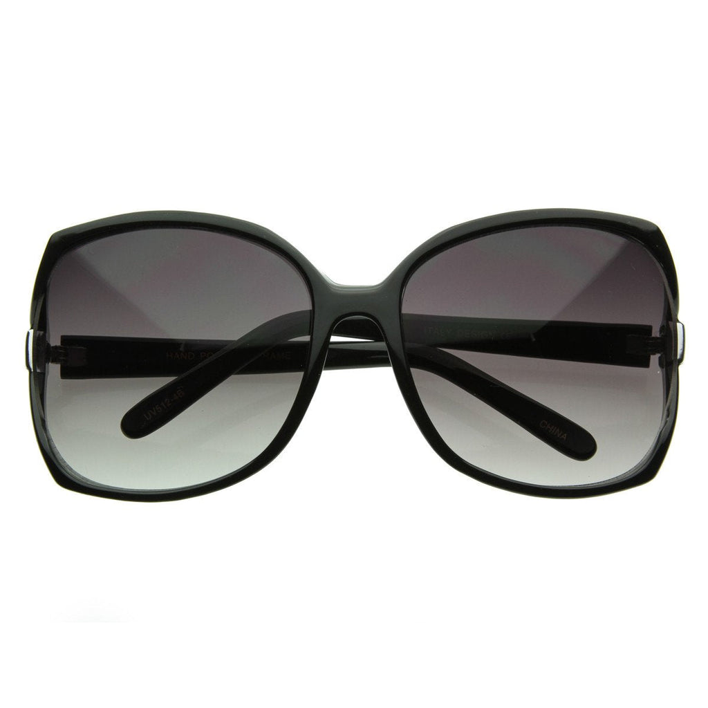 Womens Fashion Oversize Designer Square Sunglasses 2384