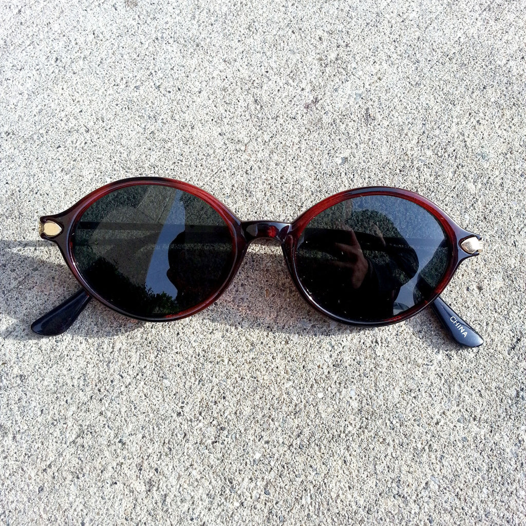 True Vintage 1960's Oval Spectacle Sunglasses