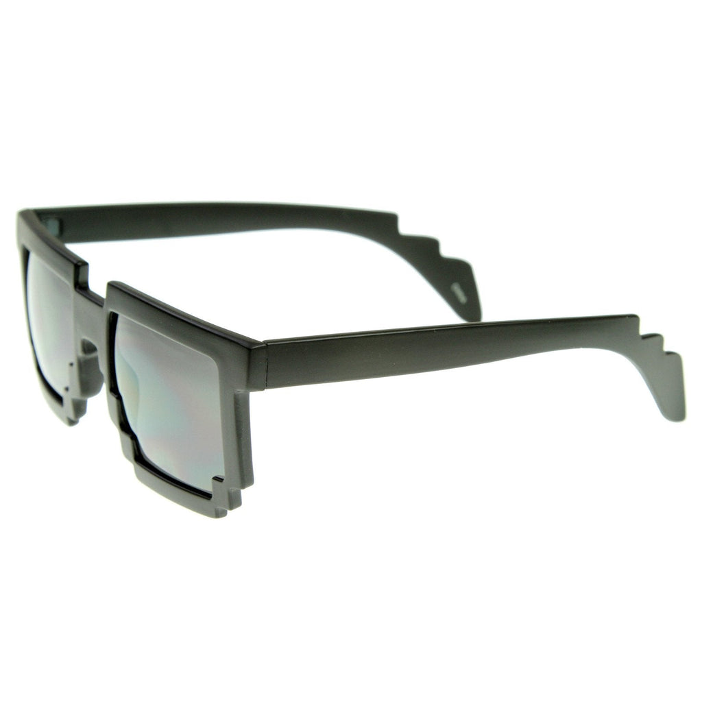 Retro Programmer Gamer Pixelated 8-Bit Nerd Sunglasses 8538
