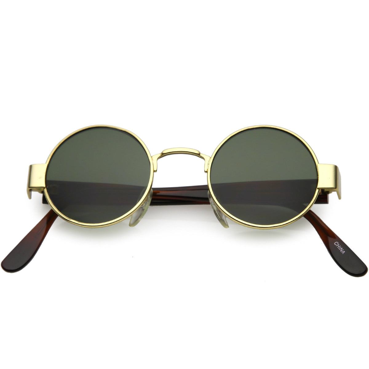 European True Vintage Round Spectacle Dapper Sunglasses C637