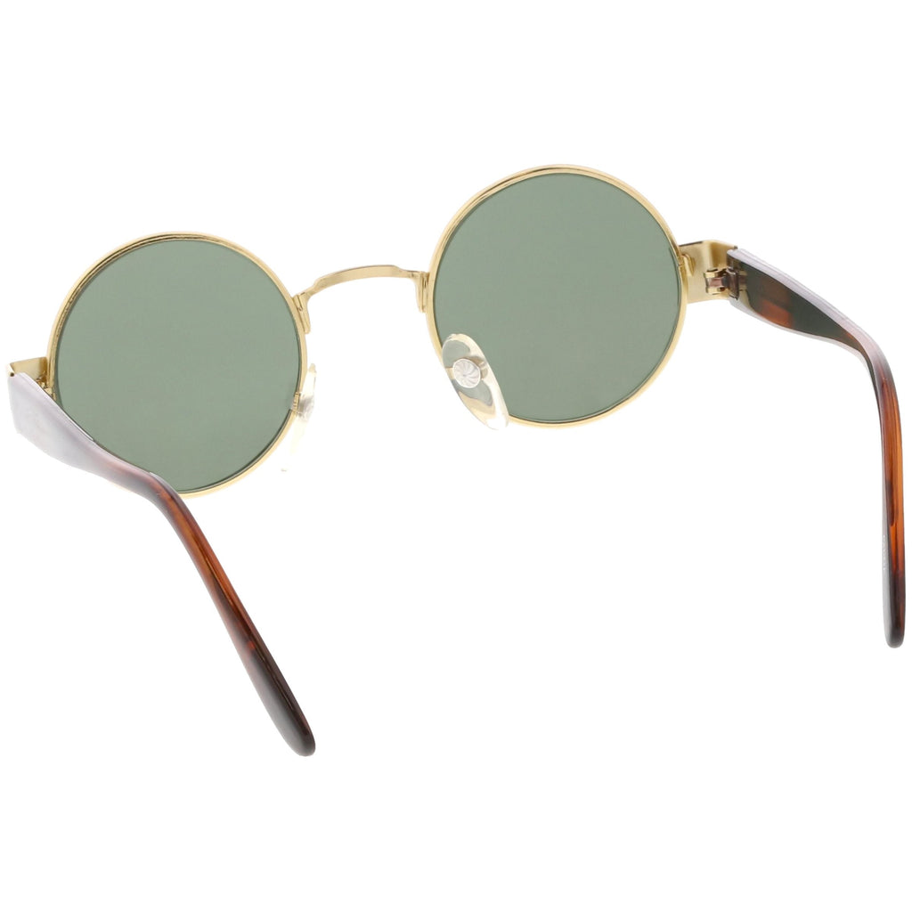 European True Vintage Round Spectacle Dapper Sunglasses C637