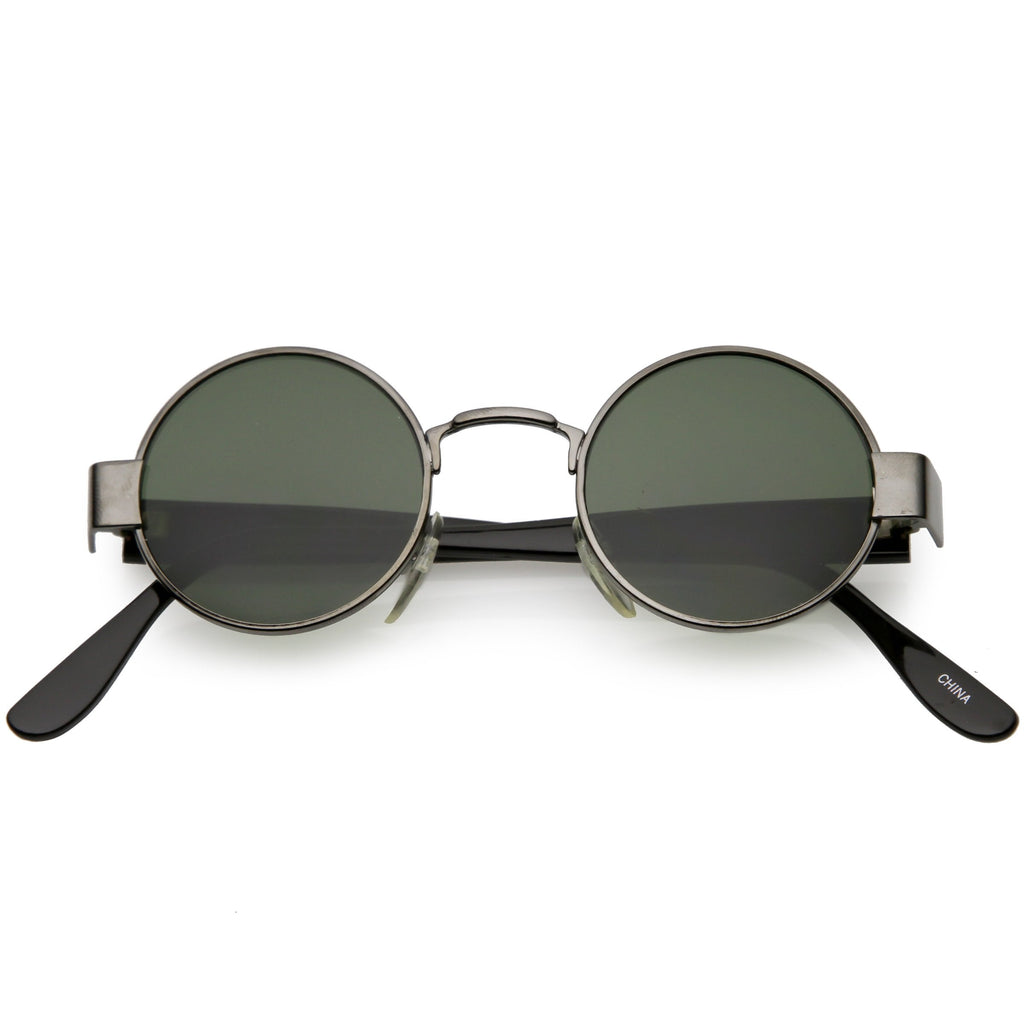 European True Vintage Round Spectacle Dapper Sunglasses C637