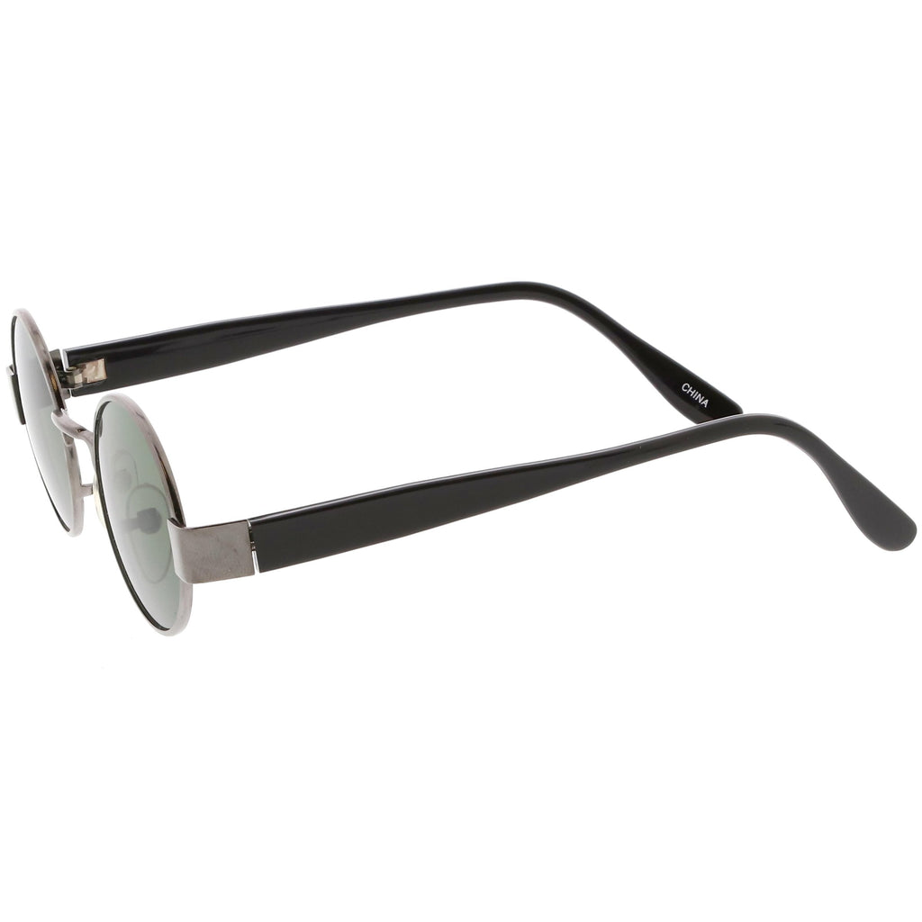 European True Vintage Round Spectacle Dapper Sunglasses C637