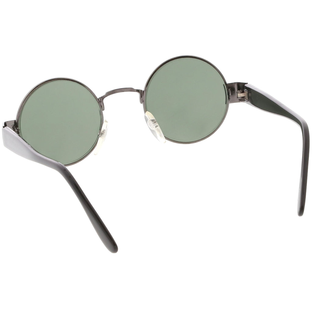 European True Vintage Round Spectacle Dapper Sunglasses C637