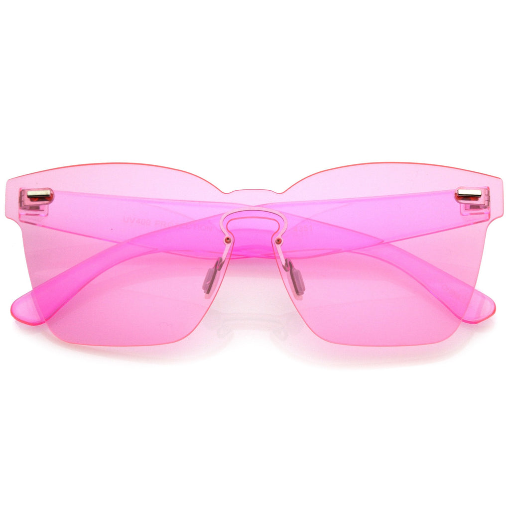 Retro Modern Mono Futuristic Color Tone Lens Sunglasses C210