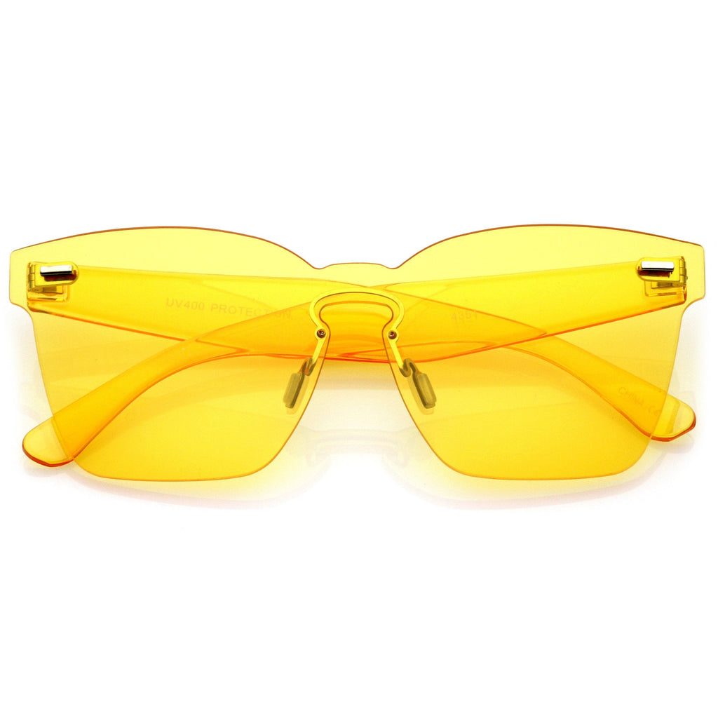 Retro Modern Mono Futuristic Color Tone Lens Sunglasses C210