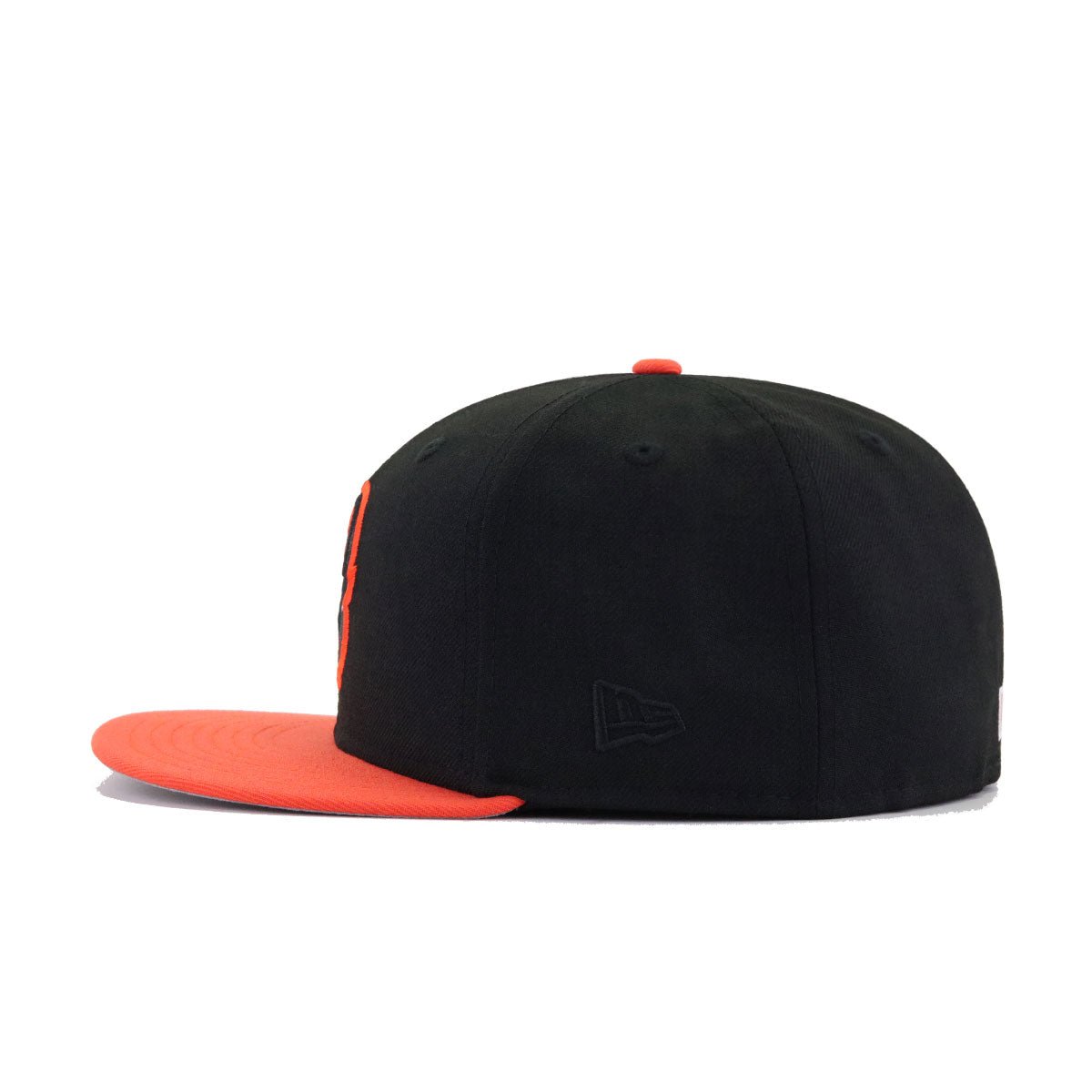 Baltimore Orioles Black Orange Upside Down New Era 59Fifty Fitted