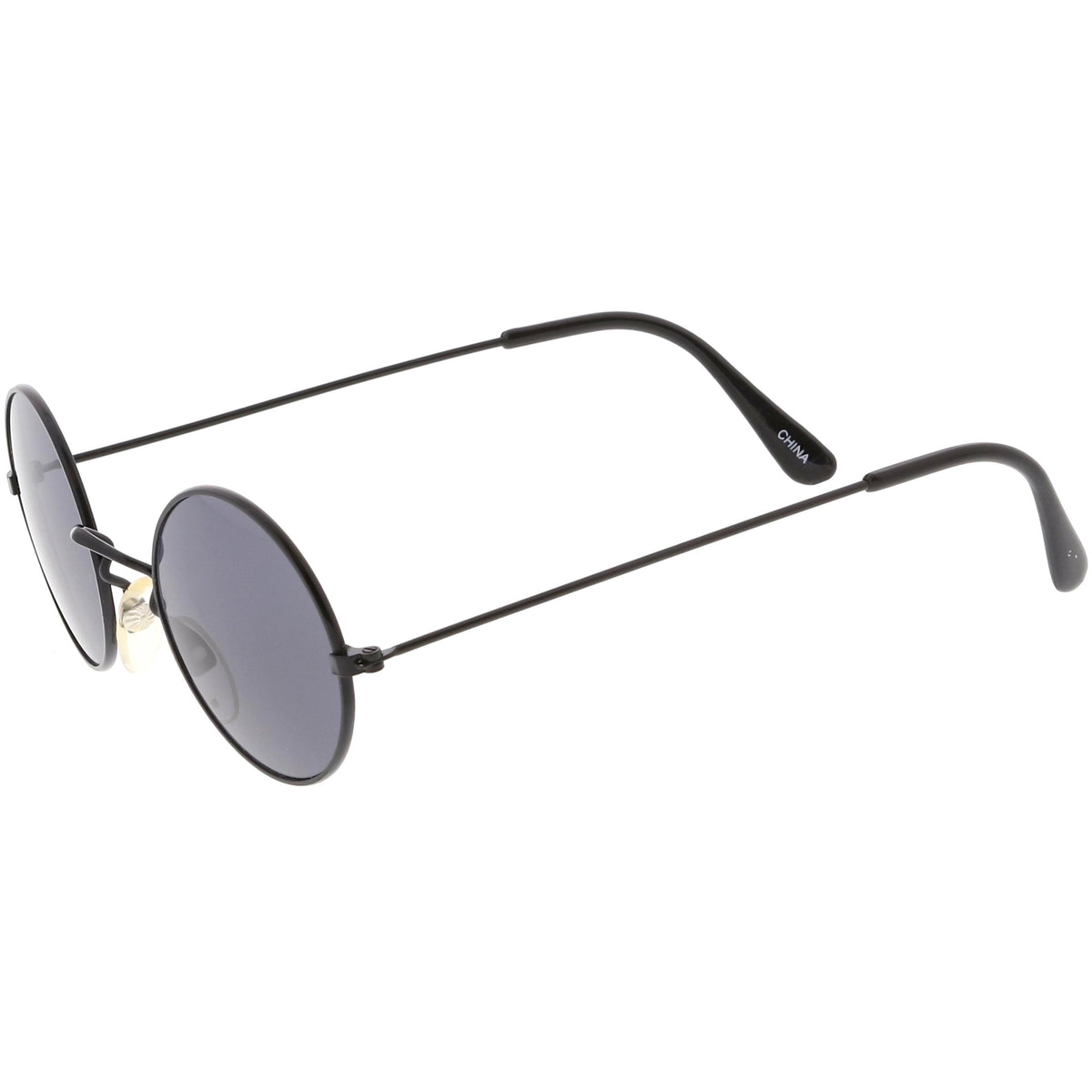 Small Round Dapper True Vintage Metal Sunglasses C669