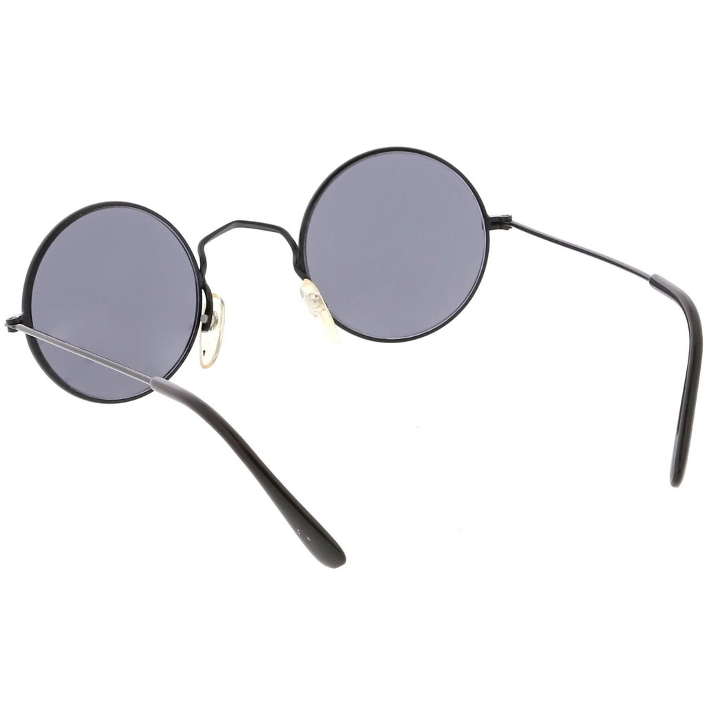Small Round Dapper True Vintage Metal Sunglasses C669