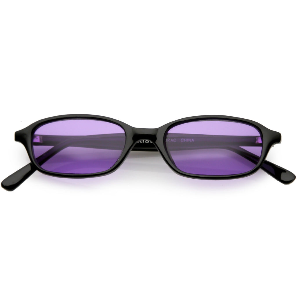 Small Retro Rectangle Color Tone Dead Stock Sunglasses C642