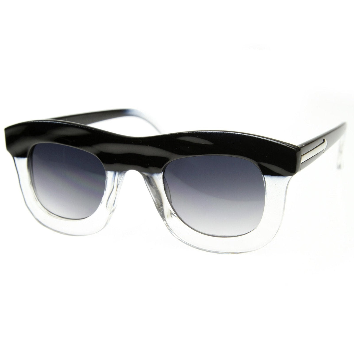 Oversize Thick Frame Designer Inspired Horned Rim Sunglasses 8519