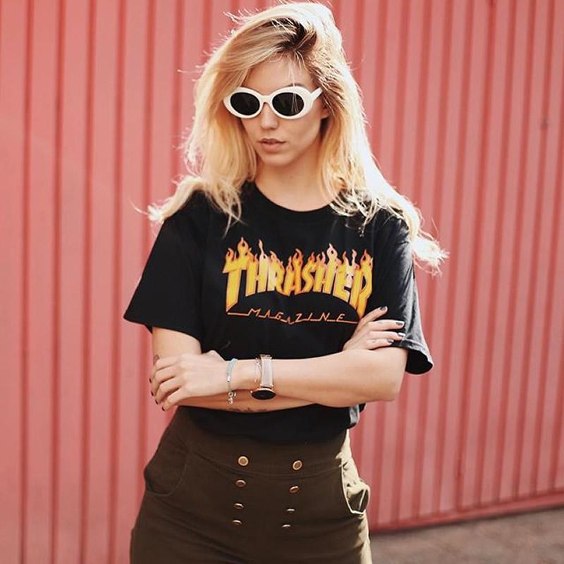 Retro Clout Oval Round 90's Gradient Lens Sunglasses C448