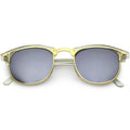 True Vintage Horned Rim Mirrored Lens Sunglasses C650