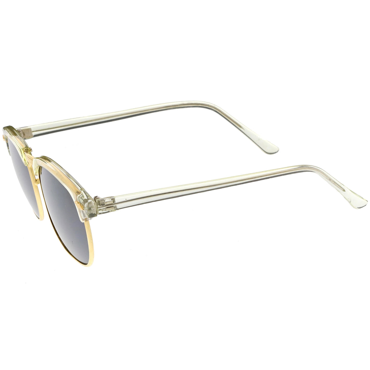 True Vintage Horned Rim Mirrored Lens Sunglasses C650