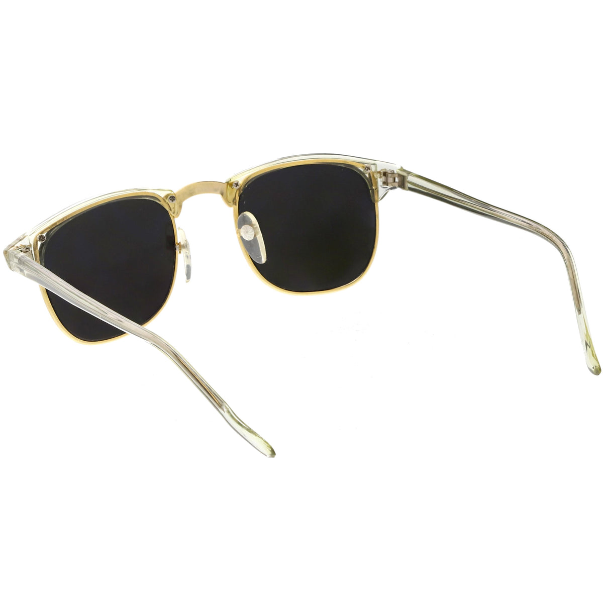 True Vintage Horned Rim Mirrored Lens Sunglasses C650