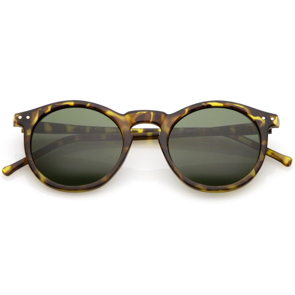 1920's P3 Dapper Vintage Inspired Round Sunglasses 8637