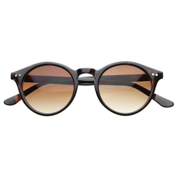 Children Kids Vintage Inspired Key Hole Round Fashion Sunglasses