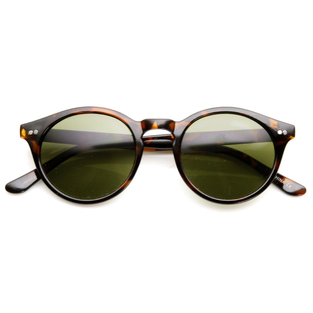 Children Kids Vintage Inspired Key Hole Round Fashion Sunglasses