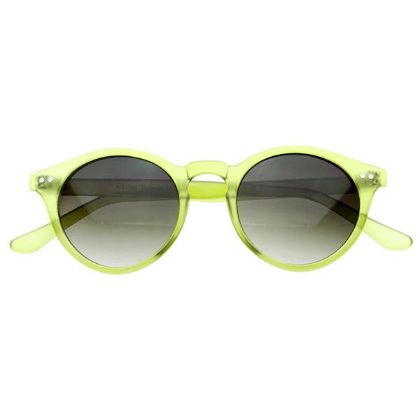 Children Kids Vintage Inspired Key Hole Round Fashion Sunglasses