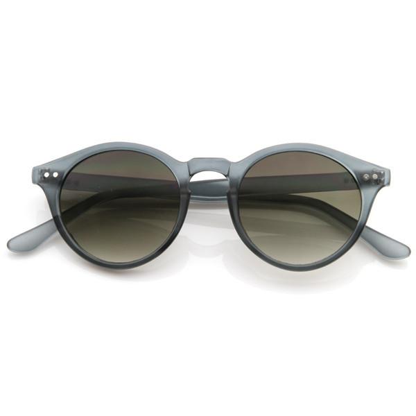 Children Kids Vintage Inspired Key Hole Round Fashion Sunglasses