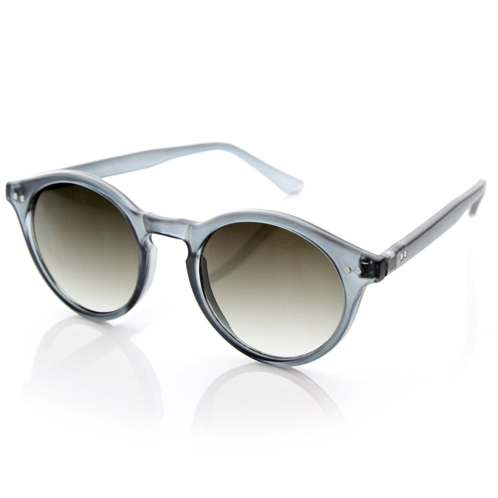 Children Kids Vintage Inspired Key Hole Round Fashion Sunglasses