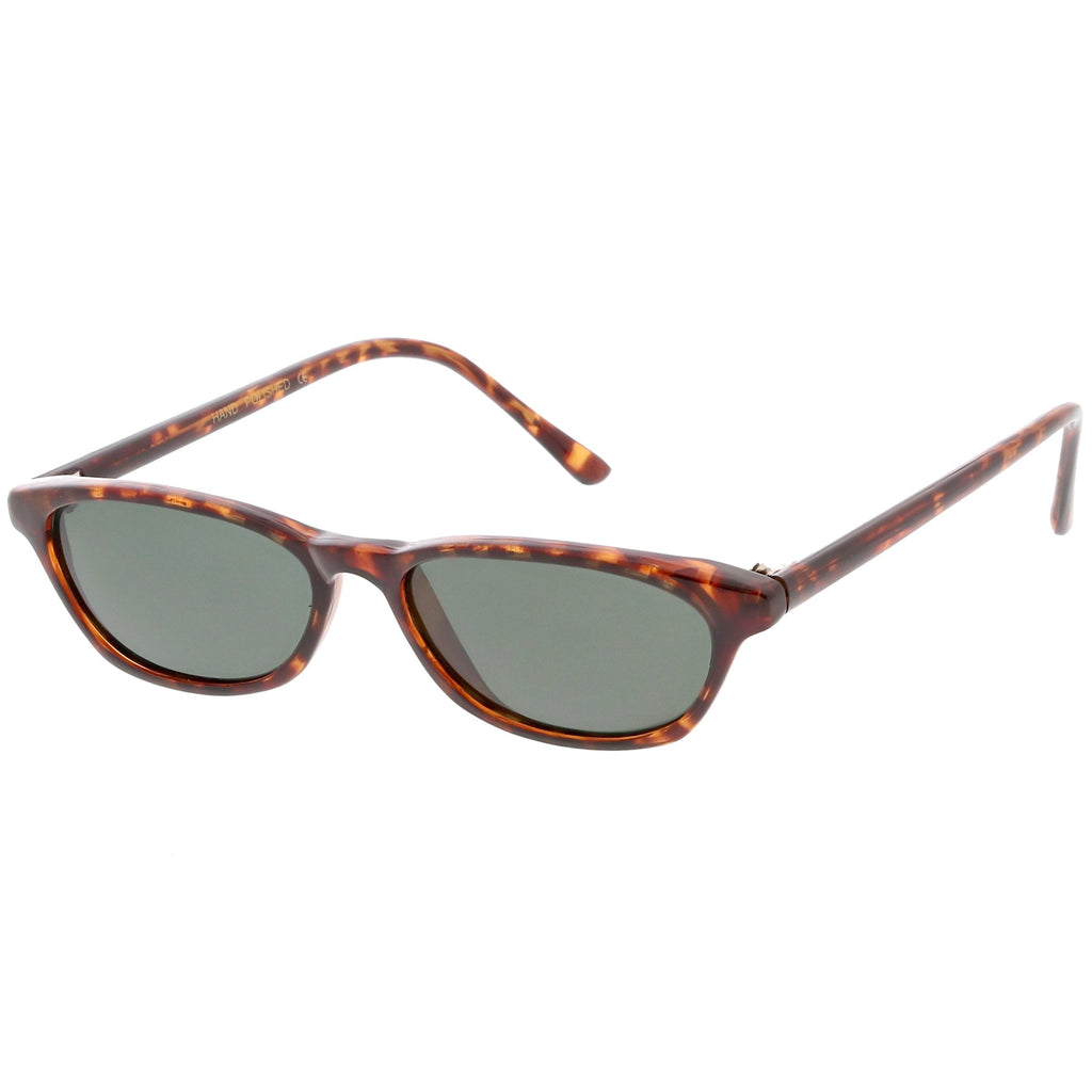 Small 1990's Dapper True Vintage Horned Rim Sunglasses C660