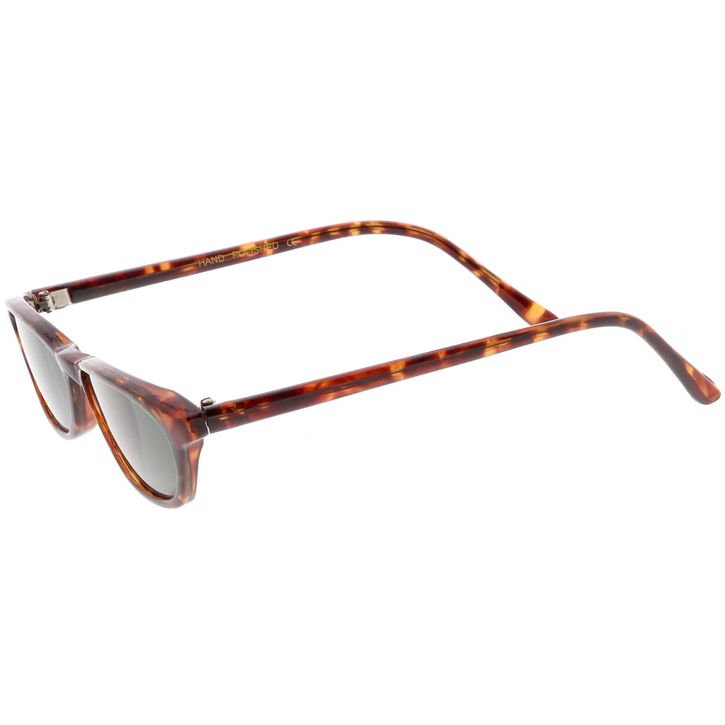 Small 1990's Dapper True Vintage Horned Rim Sunglasses C660
