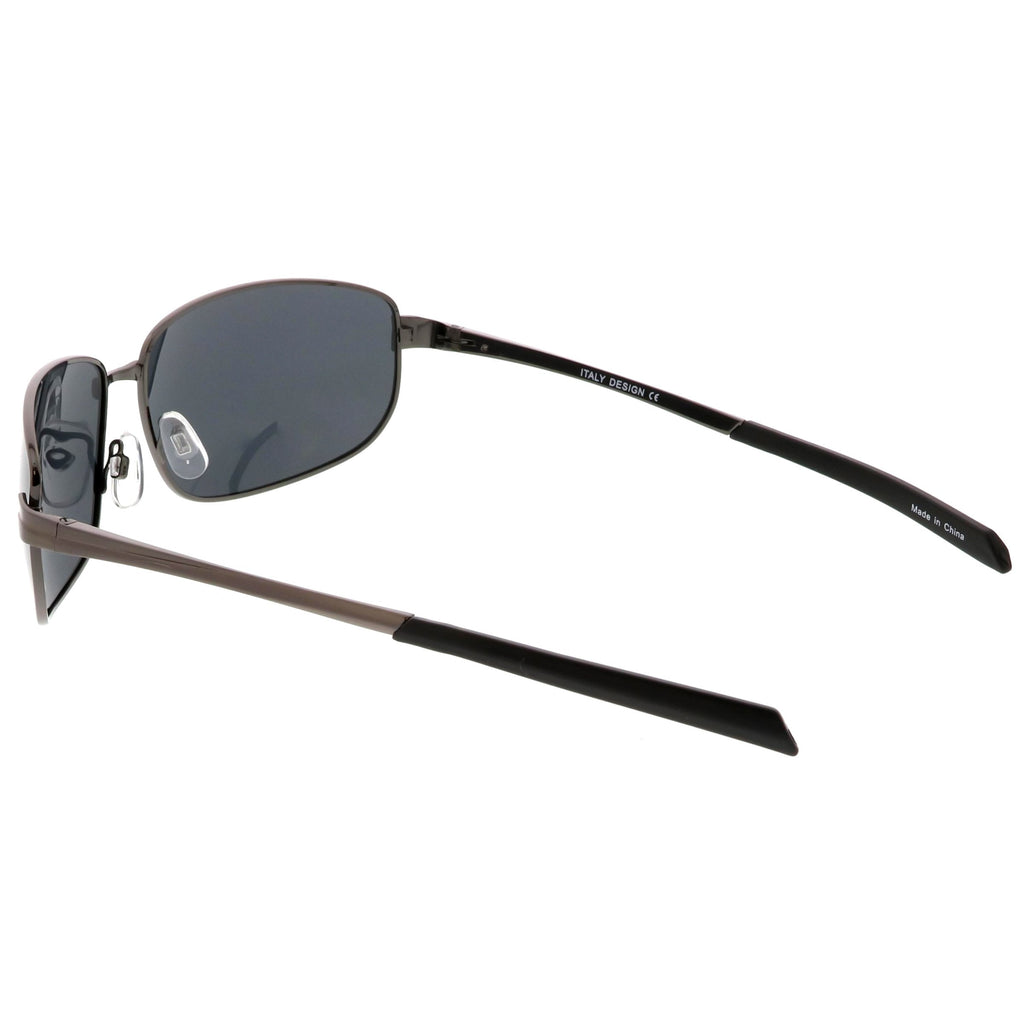 Retro 1990's Wrap Around Active Polarized Lens Sunglasses C366