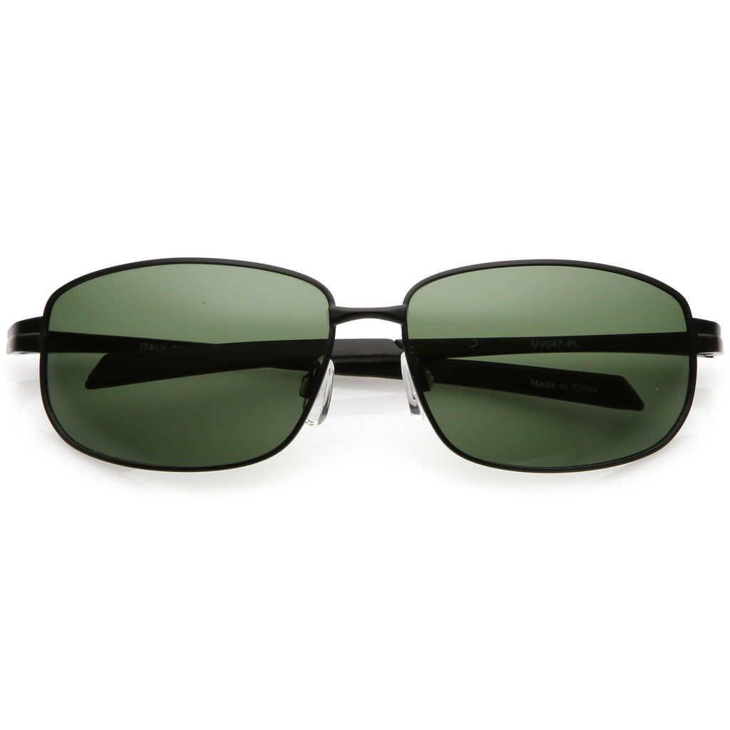 Retro 1990's Wrap Around Active Polarized Lens Sunglasses C366