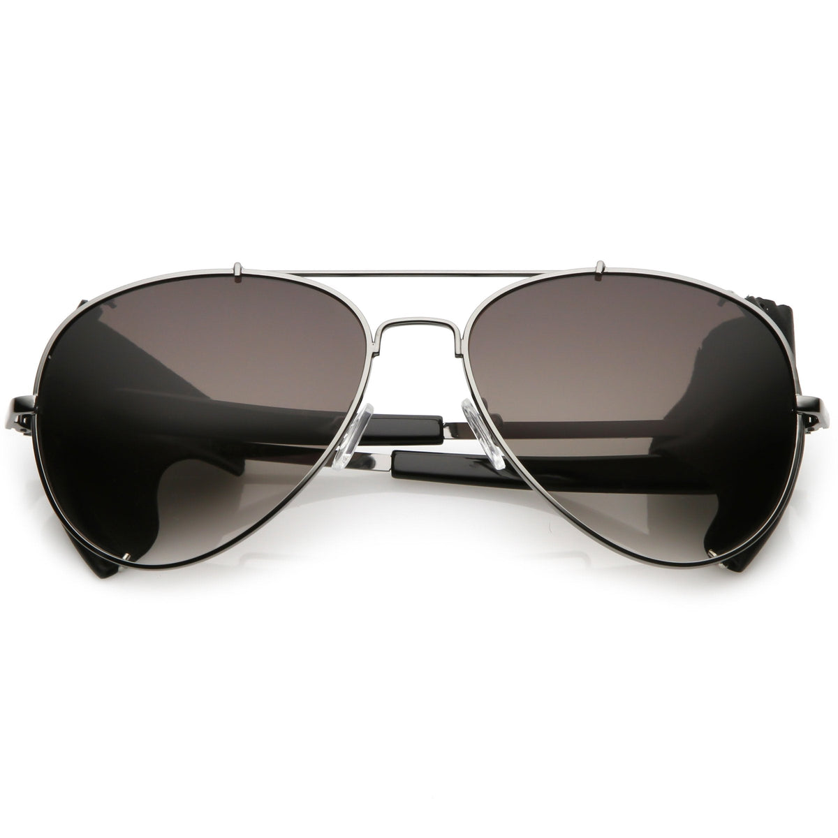 Vintage Steampunk Side Cover Aviator Sunglasses A631