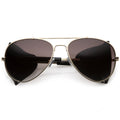 Vintage Steampunk Side Cover Aviator Sunglasses A631